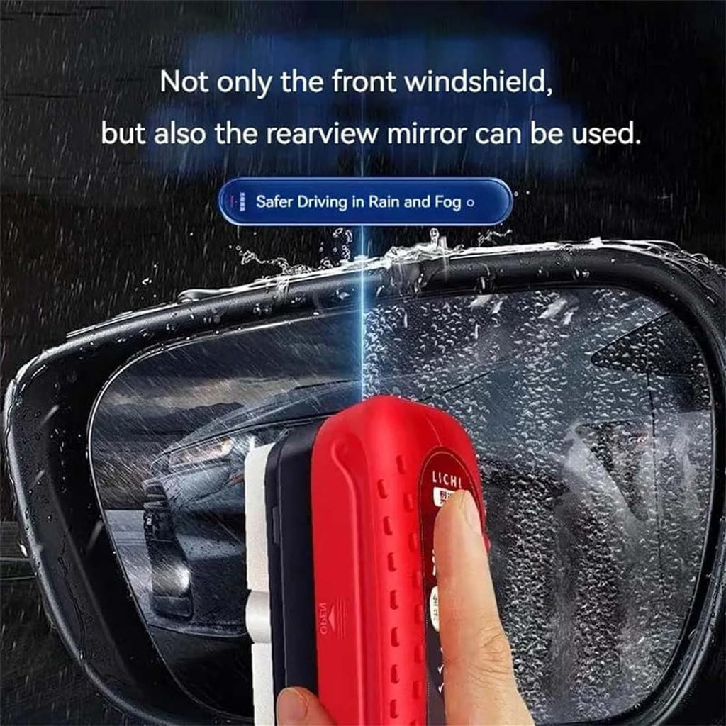 ALVENZA Car Windshield Glass Cleaner Sponge – 2-in-1 Water Wiper Tool