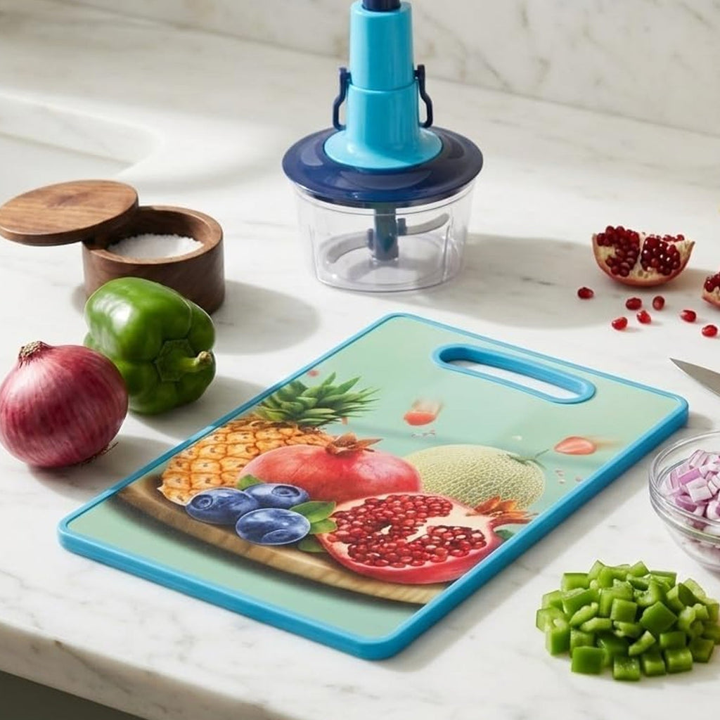 Multipurpose Anti-Slip Cutting Board Safe & Easy Food Prep - Detail View 7