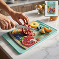 Multipurpose Anti-Slip Cutting Board Safe & Easy Food Prep