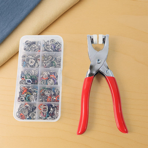 ALVENZA Snap Button Plier Kit – Heavy Duty with 100+ Assorted Studs