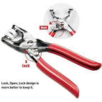 ALVENZA Snap Button Plier Kit – Heavy Duty with 100+ Assorted Studs