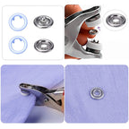 ALVENZA Snap Button Plier Kit – Heavy Duty with 100+ Assorted Studs