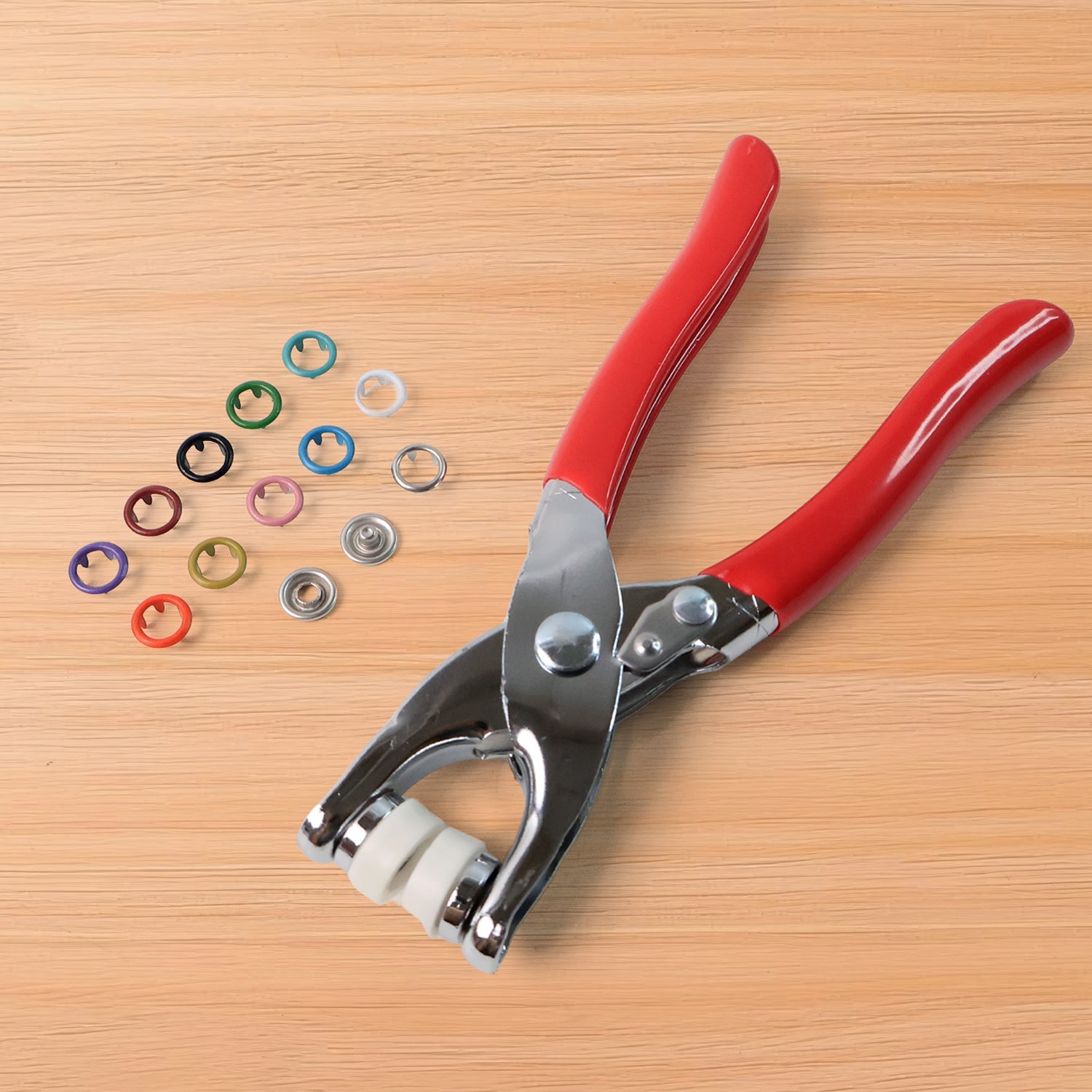ALVENZA Snap Button Plier Kit – Heavy Duty with 100+ Assorted Studs