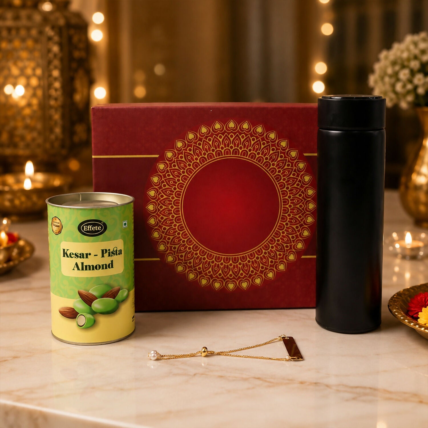 ALVENZA Festive Rakhi Gift Set - Stylish, Practical & Celebratory