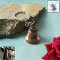 ALVENZA Bell Shape Mini Metal Keychain – Stylish Durable Key Holder