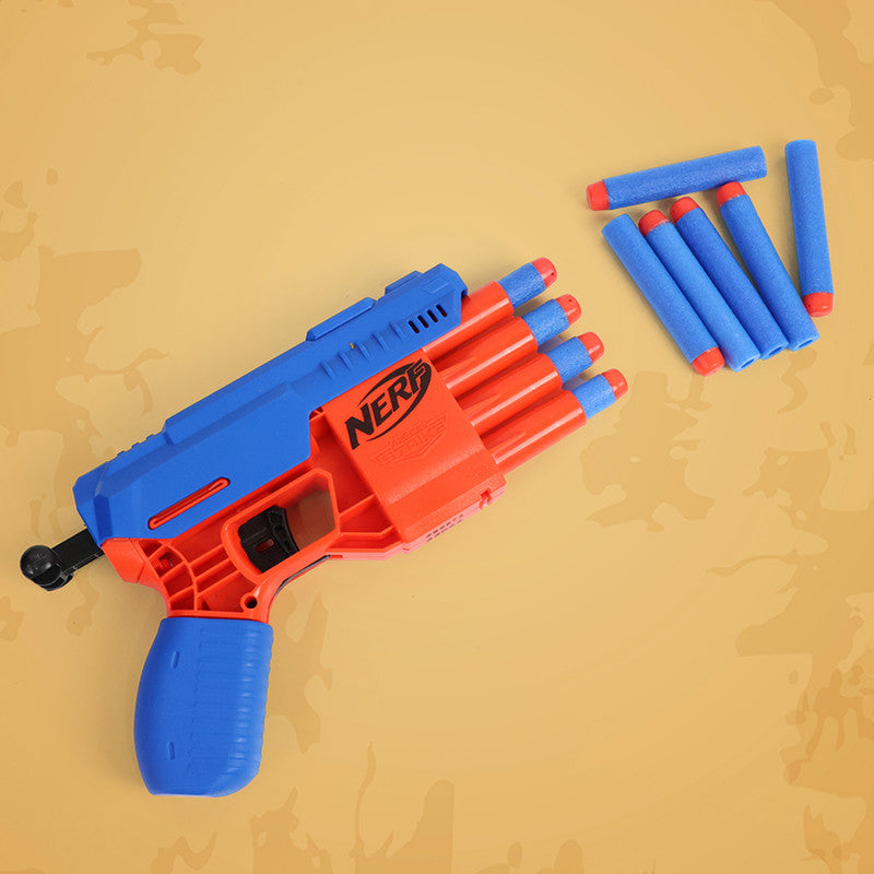 ALVENZA Nerf Alpha Strike Fang QS-4 Dart Blaster – Compact & Quick Firing