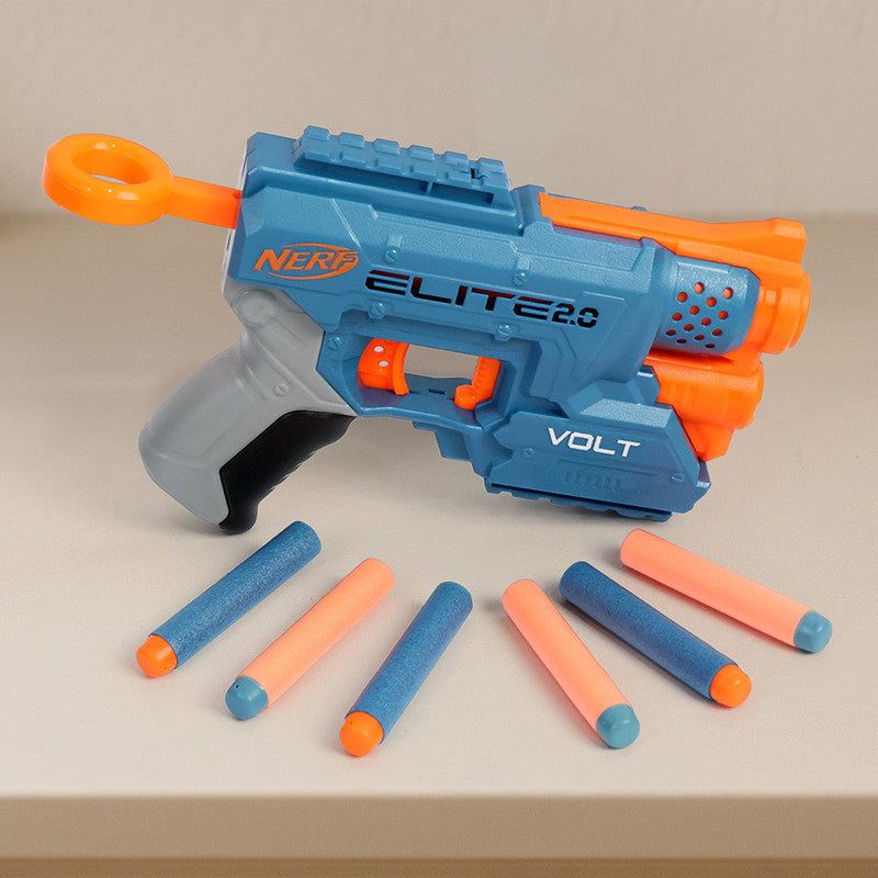 ALVENZA Nerf Elite 2.0 Volt Compact Dart Blaster with Light Beam