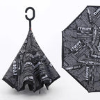 ALVENZA Reverse Umbrella – Windproof Automatic Compact Travel | FERVENT