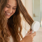 Self-Cleaning Hair Brush – Detangle & Massage | Velvet Wheels