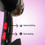 Professional Hair Dryer – Quick Drying with Concentrator Nozzle