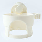Hair Dryer Holder Easy Bathroom Storage with Suction Cup - Back View
