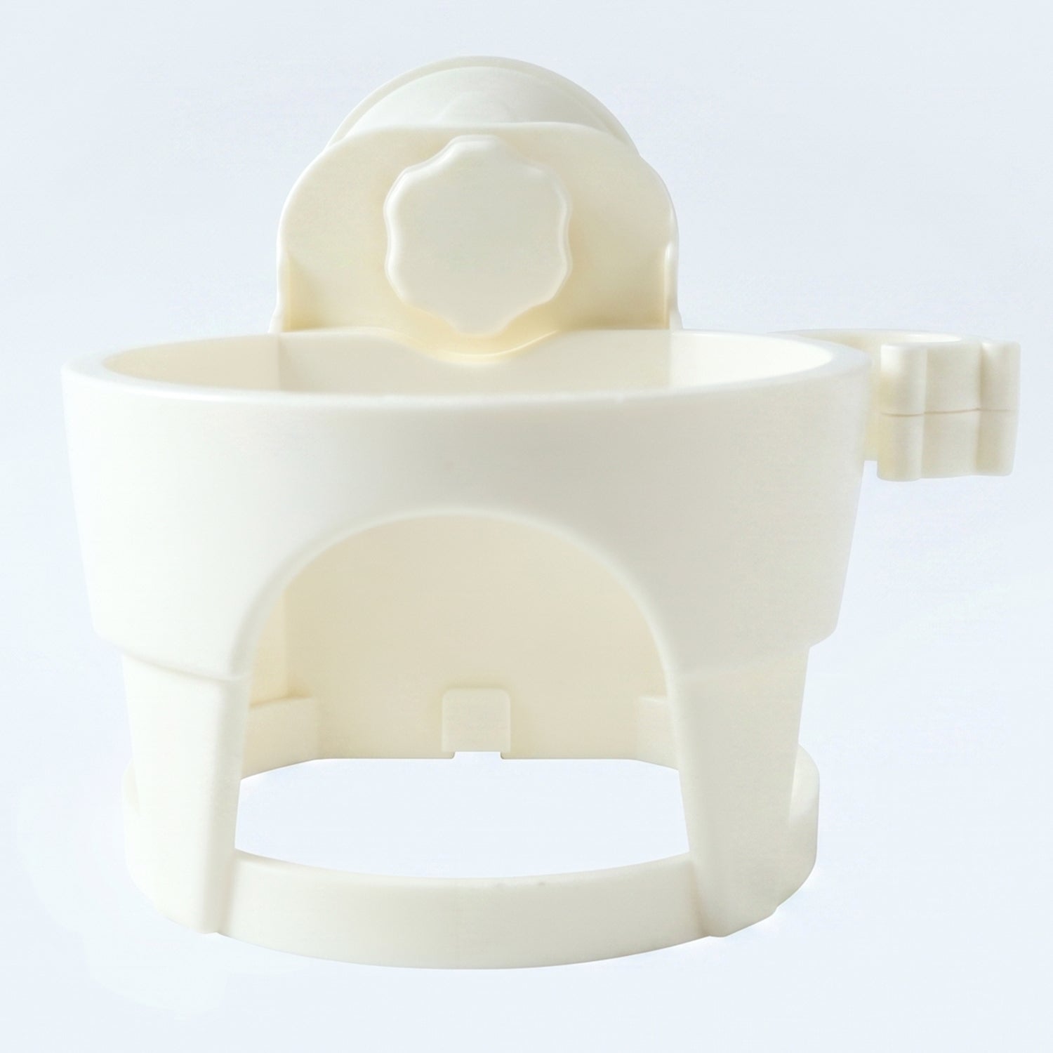 Hair Dryer Holder Easy Bathroom Storage with Suction Cup - Back View