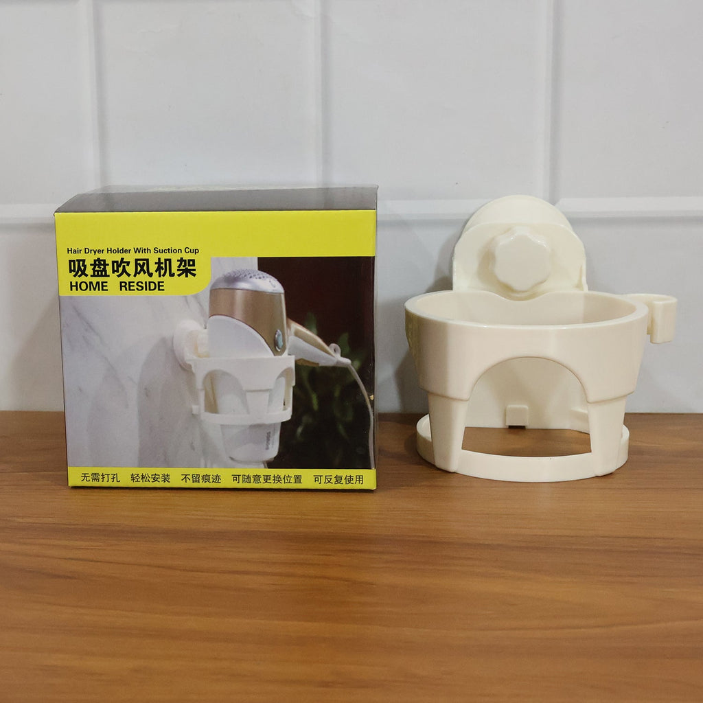 Hair Dryer Holder Easy Bathroom Storage with Suction Cup - Detail View 8
