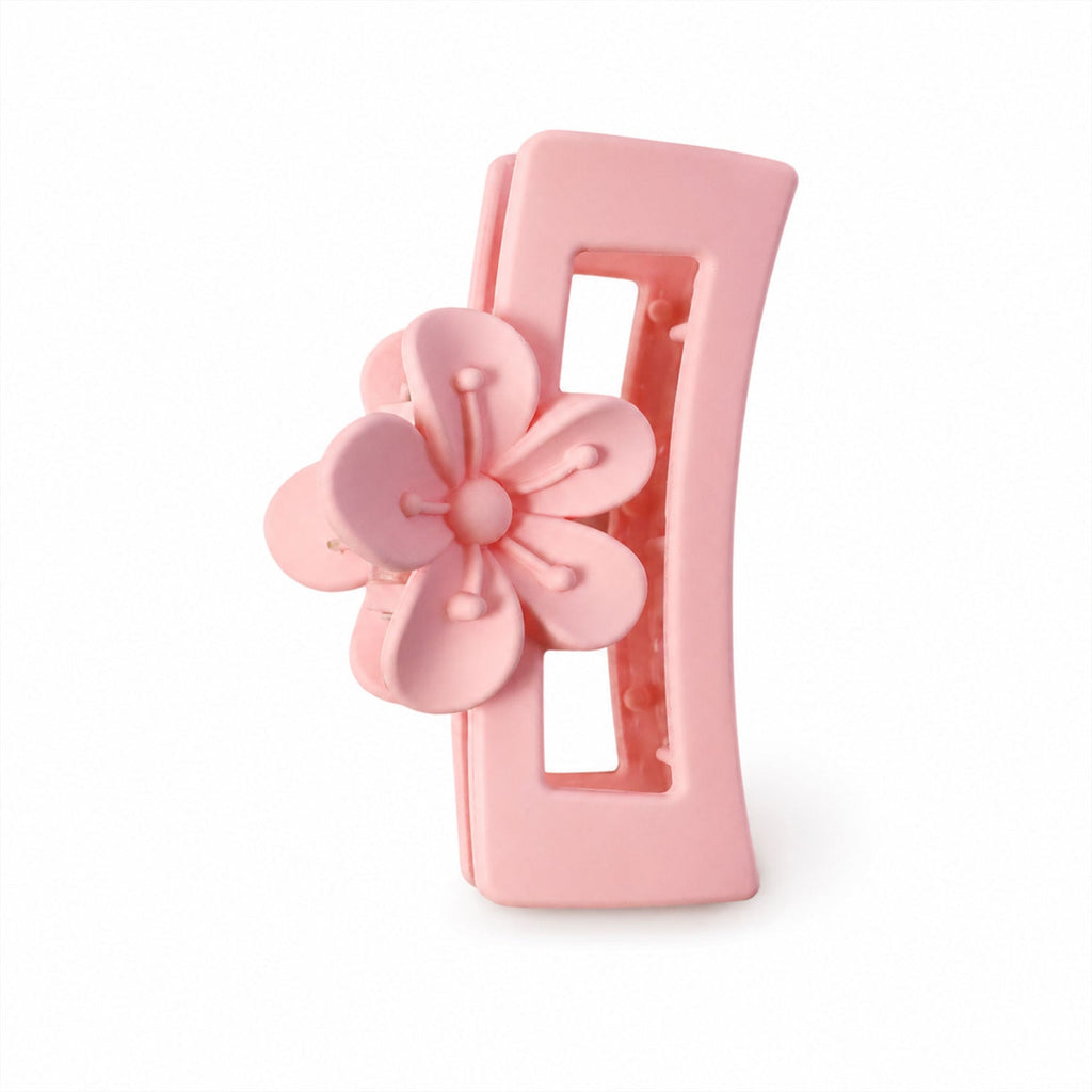 Plastic Hair Claw Clip Strong Grip & Trendy Design for Women & Girls - Detail View 5