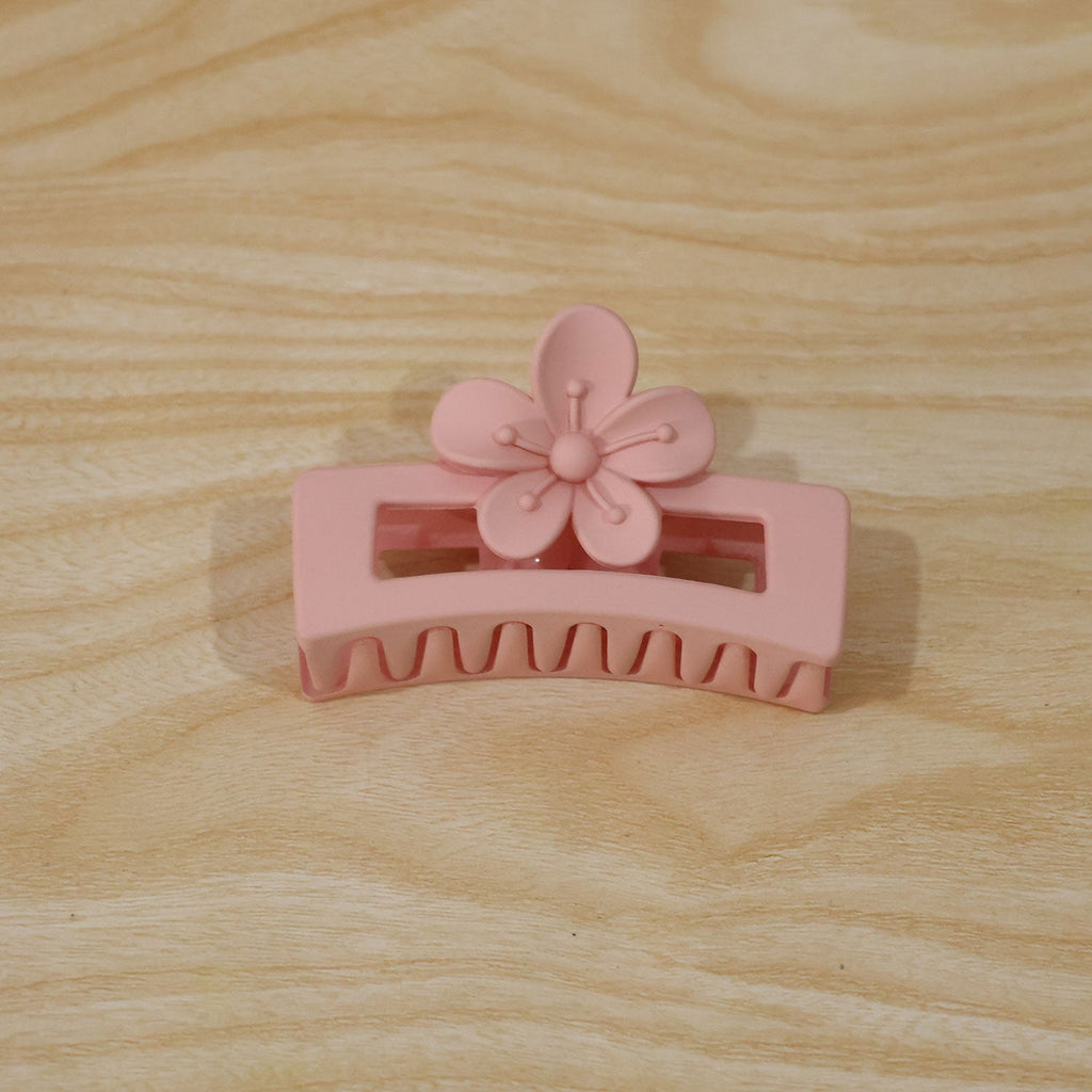 Plastic Hair Claw Clip Strong Grip & Trendy Design for Women & Girls - Detail View 7