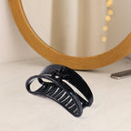 Plastic Hair Clip – Durable Matte Hair Clamp Grip (12 Pc)