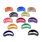 Plastic Hair Clip – Durable Matte Hair Clamp Grip (12 Pc)