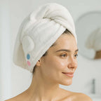 Hair Drying Towel Cap – Ultra Soft Microfiber Quick-Dry Wrap