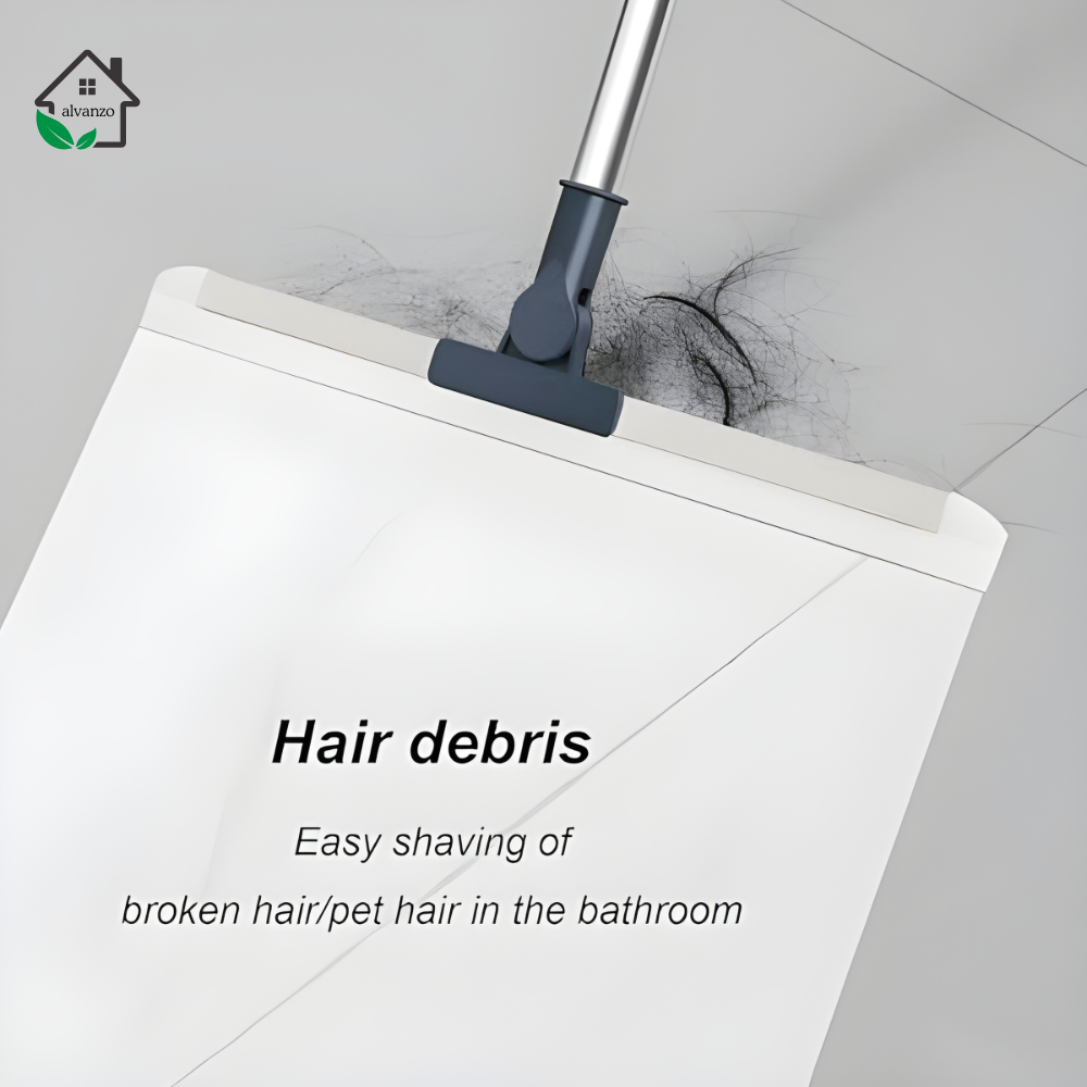 Pet Hair Removal Silicone Broom