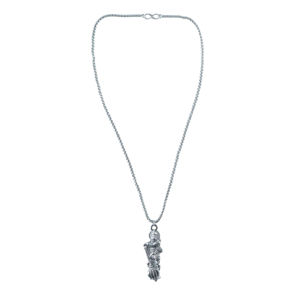 Hanuman Ji Pendant Strength & Devotion Jewellery | Blessed Trinkets - Back View