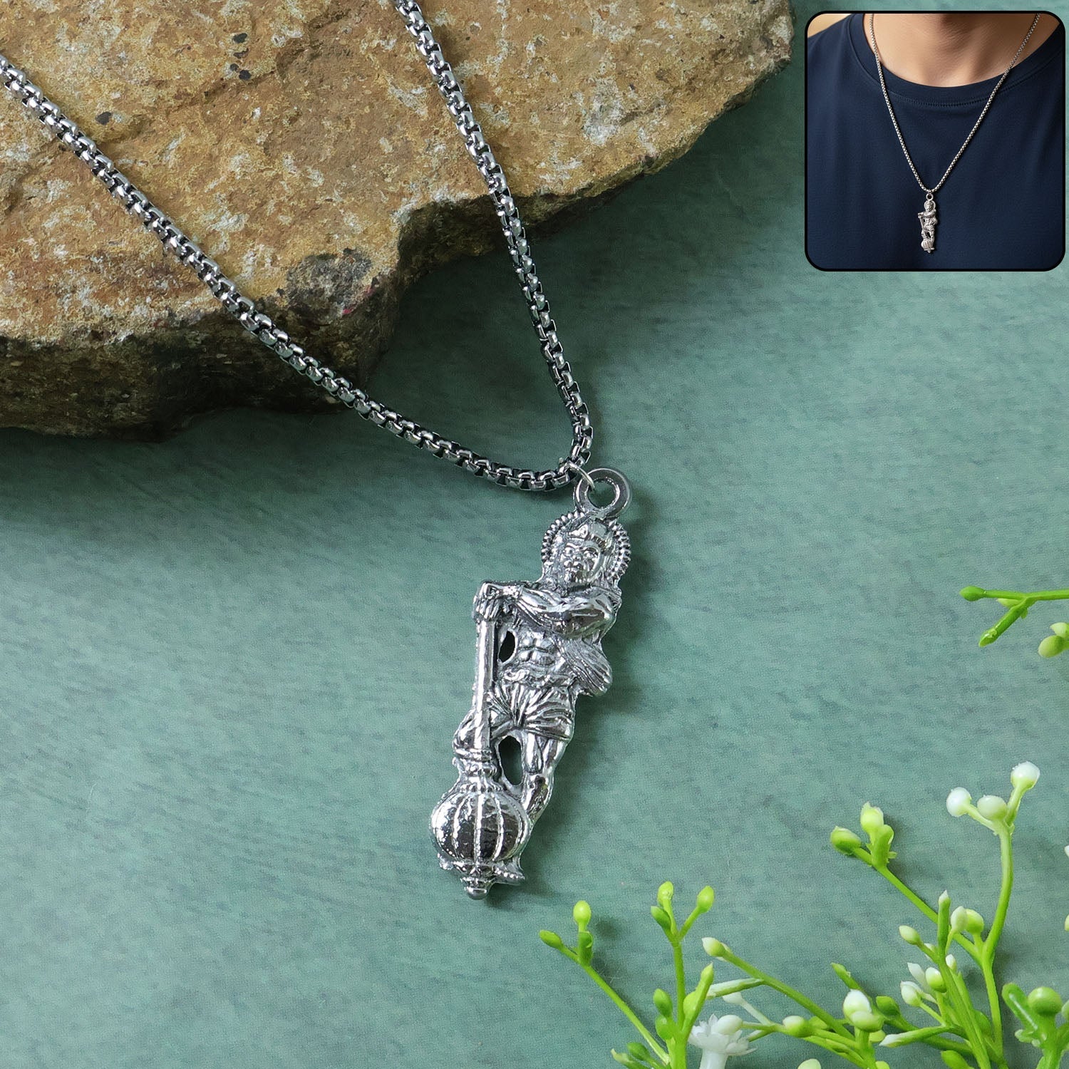 Hanuman Ji Pendant Strength & Devotion Jewellery | Blessed Trinkets