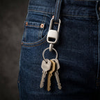 ALVENZA Carabiner Key Holder – Heavy Duty & Secure Metal Clip