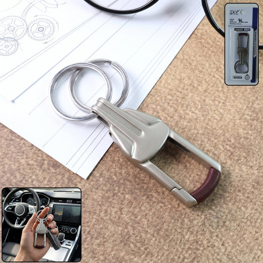 ALVENZA Heavy Duty Metal Key Holder – Secure & Durable Carabiner Clip