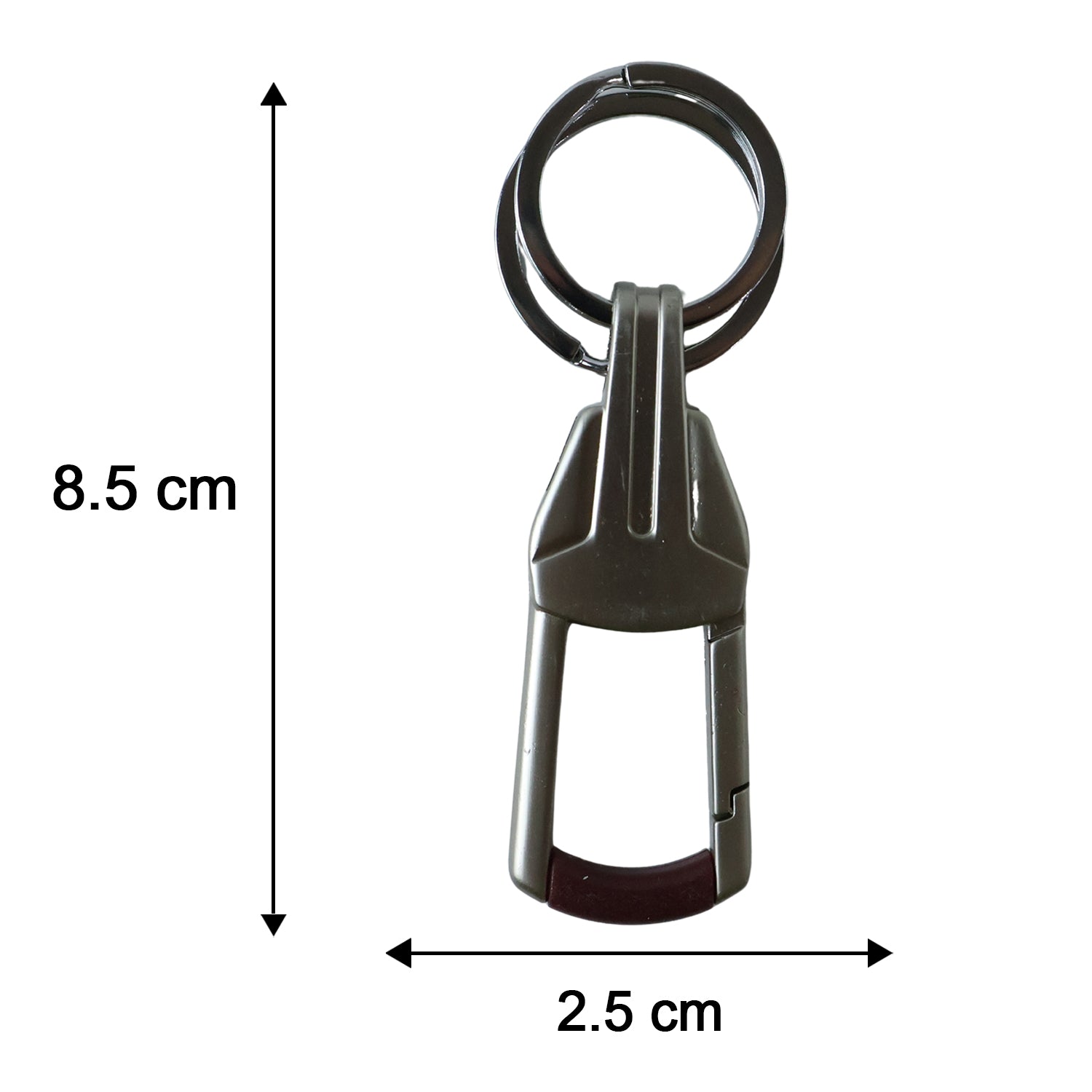 ALVENZA Heavy Duty Metal Key Holder – Secure & Durable Carabiner Clip