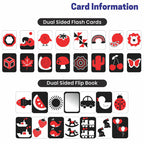 ALVENZA High Contrast Flash Cards – Stimulate Baby Visual Development