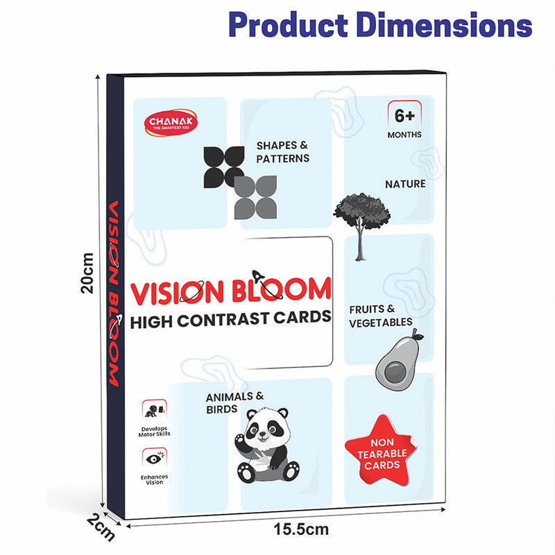 ALVENZA High Contrast Flash Cards – Stimulate Baby Visual Development