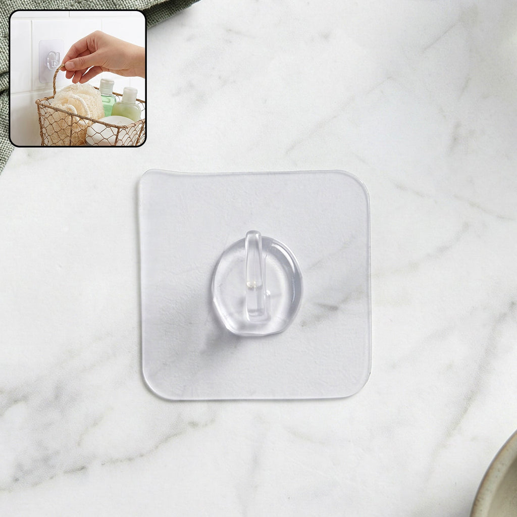 Self-Adhesive Wall Hook Easy no-drill installation for versatile use