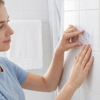 Self-Adhesive Wall Hook Easy no-drill installation for versatile use - Back View