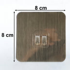 Self-Adhesive Wall Hook Damage-Free & Strong Holding Power - Detail View 6