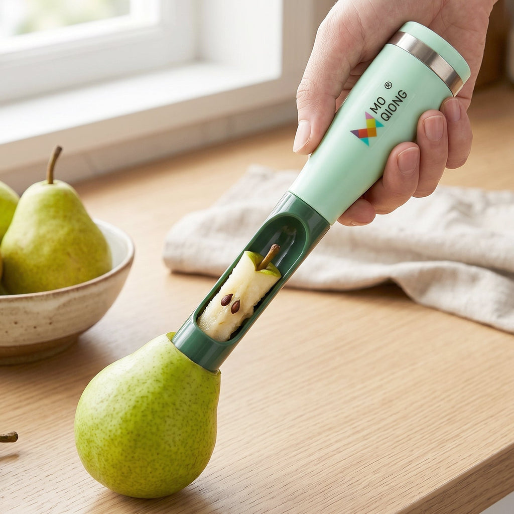 Multipurpose Apple Cutter Effortless Slicing & Coring Tool for Kitchen - Front View