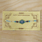 ALVENZA Evil Eye Hexagon Rakhi – Modern Protection Design for Raksha Bandhan