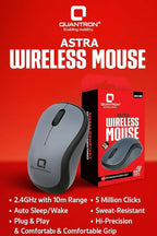 ALVENZA Wireless Mouse – Comfortable Grip with 10m Range & Long Click Life