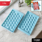 Lollipop Candy Maker Easy Home Sweets Making Machine in Blue - Side View
