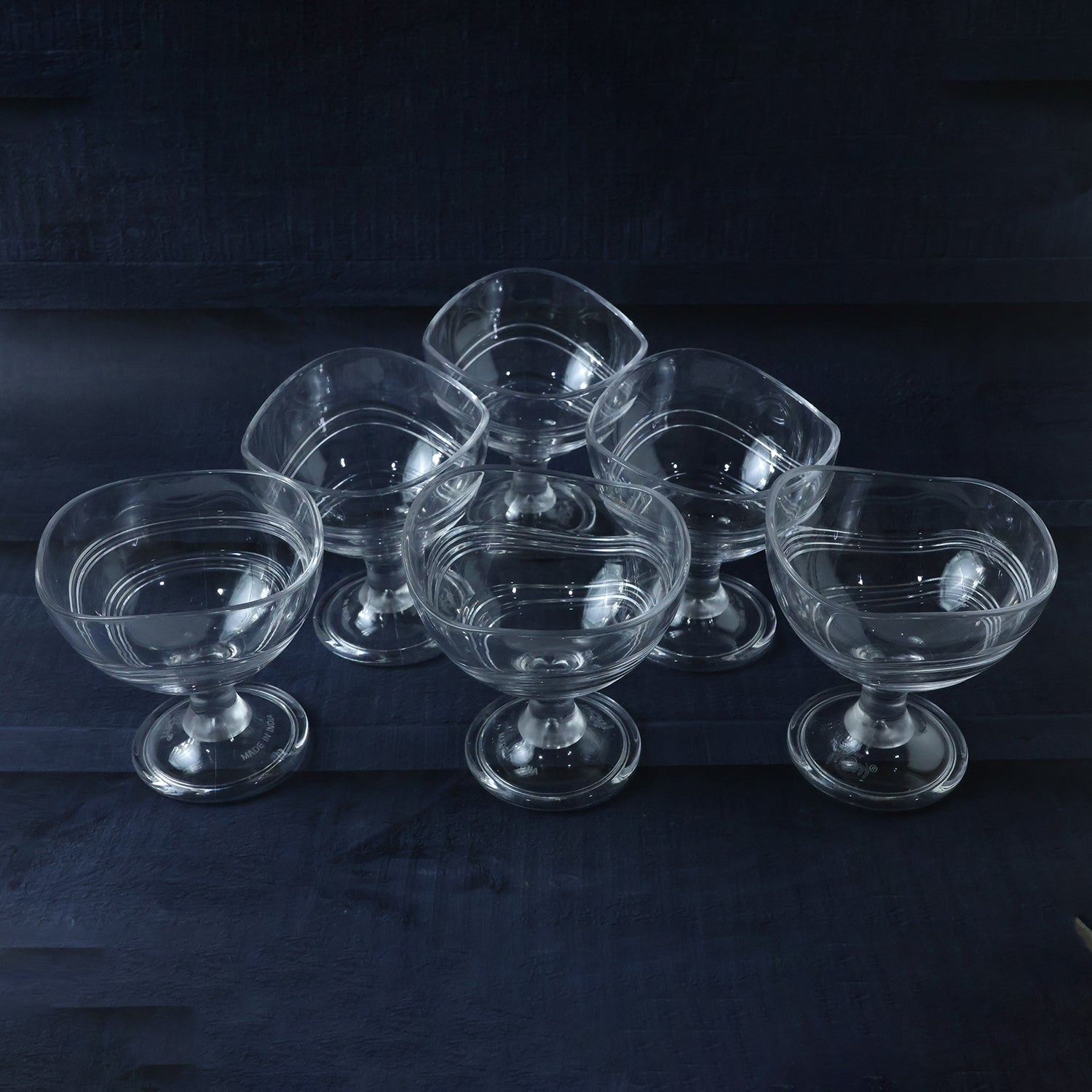 ALVENZA Unbreakable Creamy Dessert Bowls – Elegant, Durable & Crystal Clear