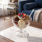 ALVENZA Unbreakable Creamy Dessert Bowls – Elegant, Durable & Crystal Clear