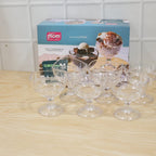 ALVENZA Unbreakable Creamy Dessert Bowls – Elegant, Durable & Crystal Clear