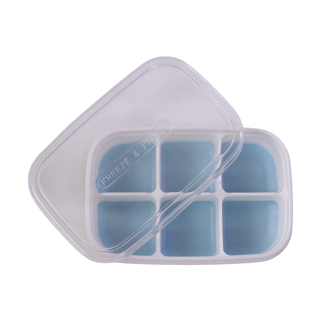 Mini Plastic 6-Cavity Ice Cube Tray Space-Saving & Reusable - Detail View 5