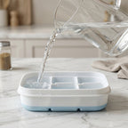 Mini Plastic 6-Cavity Ice Cube Tray Space-Saving & Reusable - Detail View 7