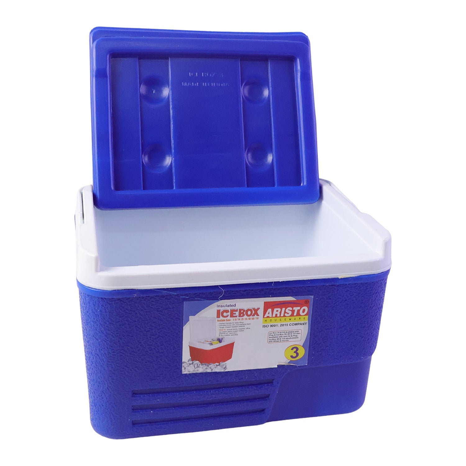 ALVENZA Heavy Duty Insulated Ice Box – 3 Litre Portable & Durable
