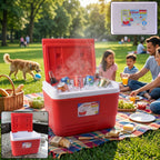ALVENZA Heavy Duty Ice Box Cooler – 6 Ltr Travel & Outdoor Use