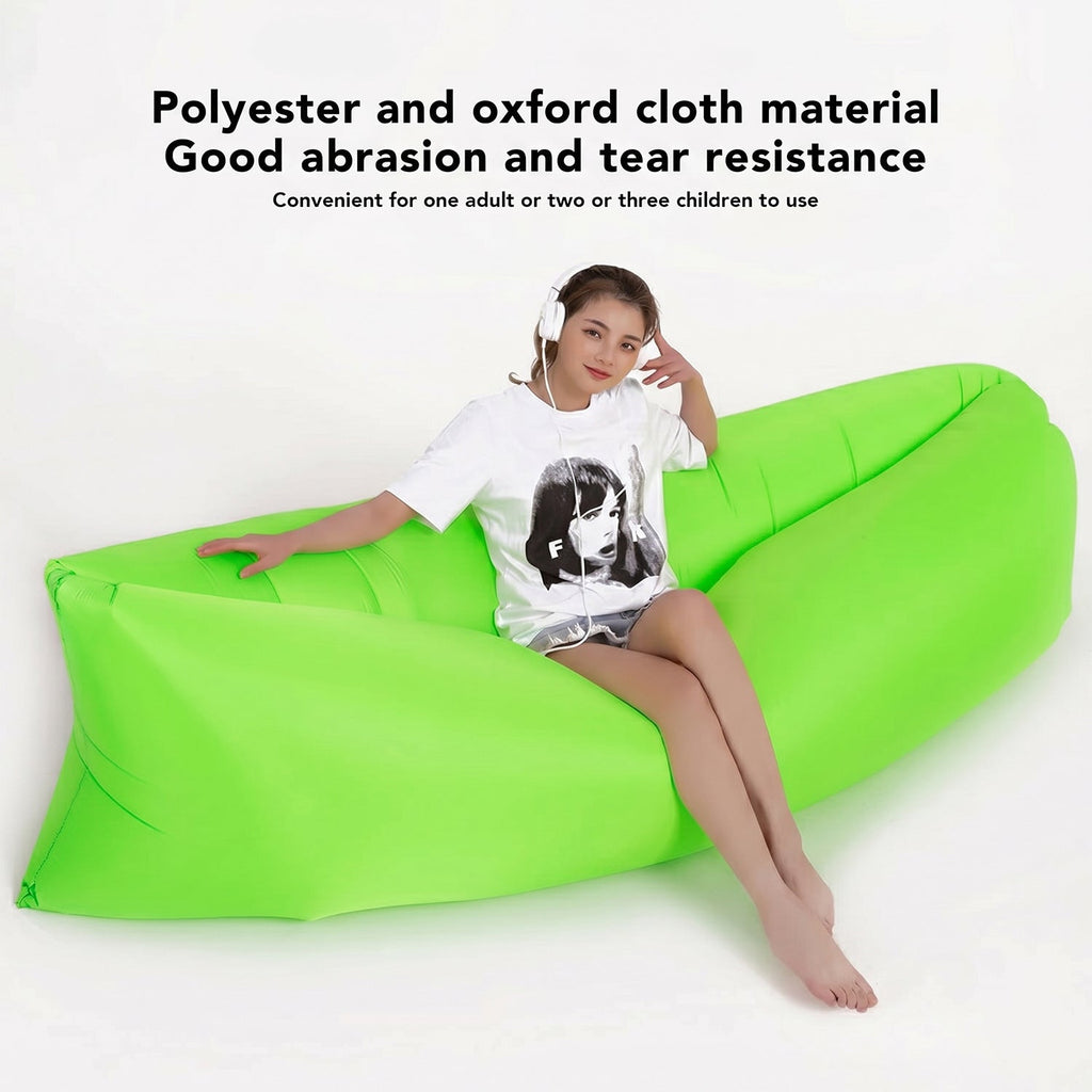 Inflatable Lounger Portable Outdoor & Travel Recliner - Detail View 5
