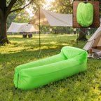 Inflatable Lounger Portable & Comfortable for Indoor & Outdoor Use - Front View
