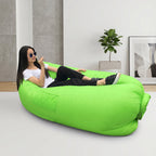 Inflatable Lounger Portable & Comfortable for Indoor & Outdoor Use
