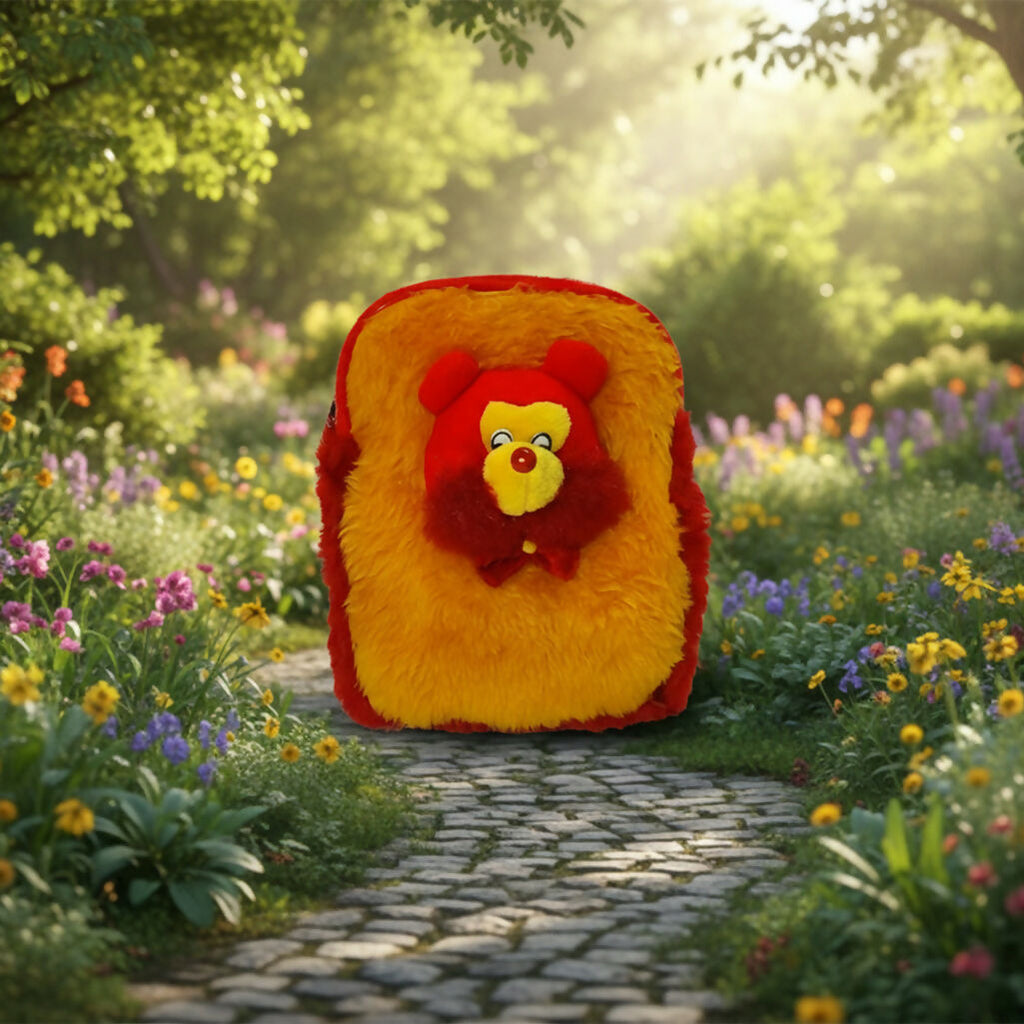 ALVENZA Animal Face Kids Backpack – Soft Plush & Lightweight Bag for Toddlers