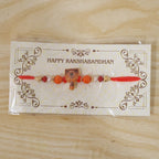 ALVENZA Pramukh Swami Maharaj Devotional Rakhi – Traditional Brother Gift