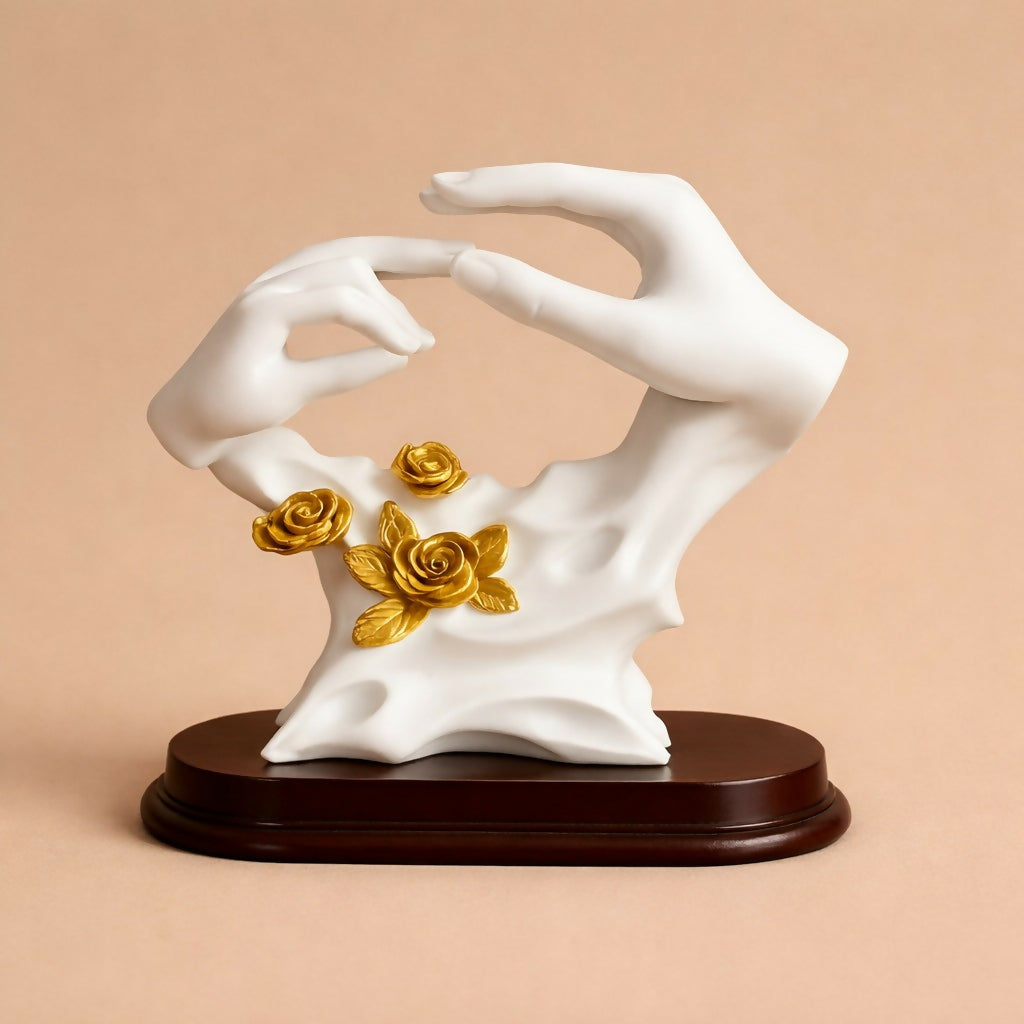 ALVENZA Abstract Hand Sculpture – Elegant Modern Home Decor